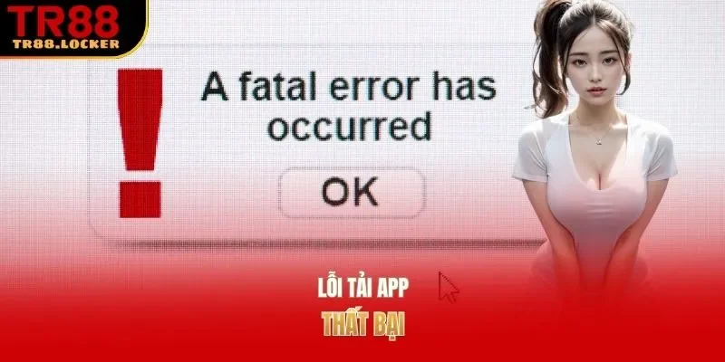 Lỗi tải app thất bại