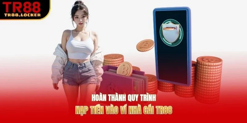 Hoàn thành quy trình nạp tiền vào ví nhà cái TR88