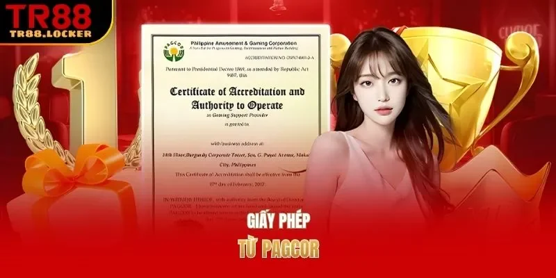 Giấy phép từ PAGCOR